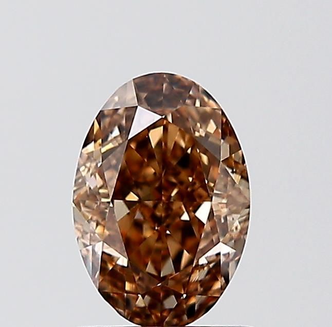 Diament 1.02 ct Fancy Orange Brown/VS1