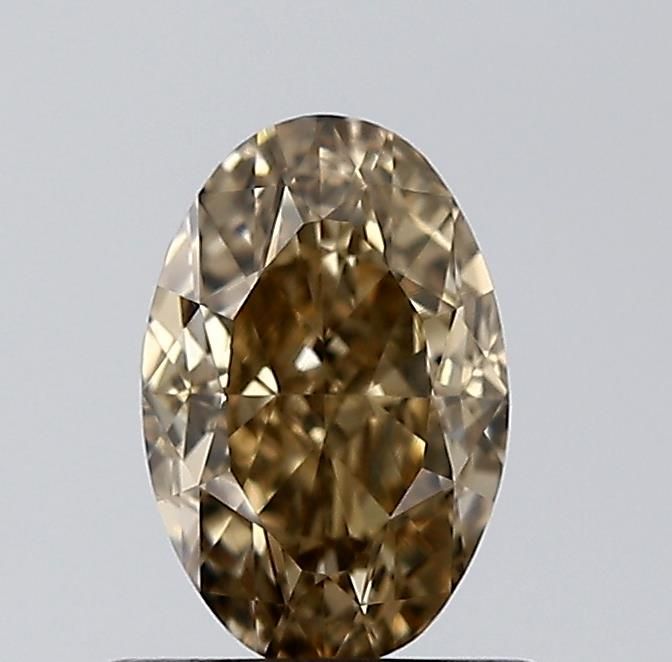 Diament 1.0 ct Fancy Yellow Brown/VS2