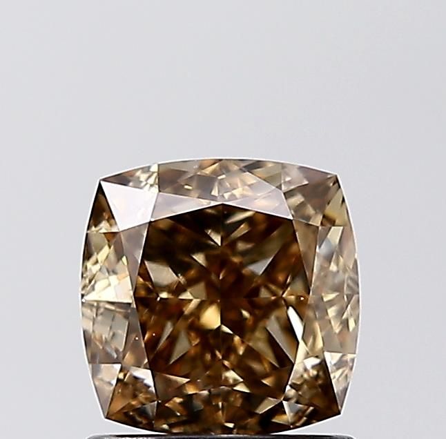 Diament 1.52 ct Fancy Dark Yellowish Brown/VS2