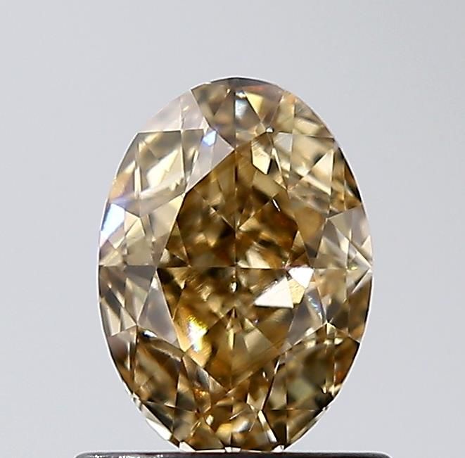 Diament 1.01 ct Fancy Yellowish Brown/VS2
