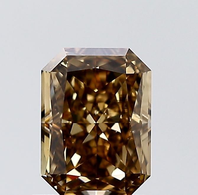 Diament 1.12 ct Fancy Yellow Brown/VS2