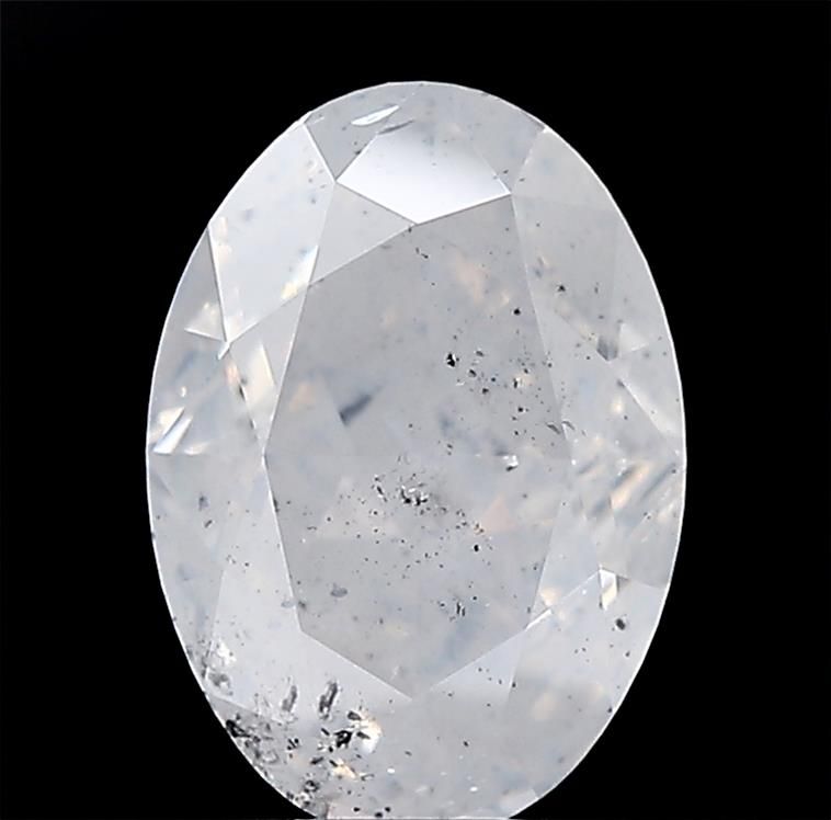Diament 3.02 ct Fancy White/I1