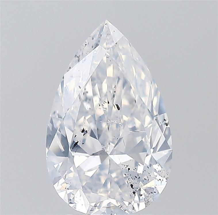 Diament 2.5 ct Fancy White/I1