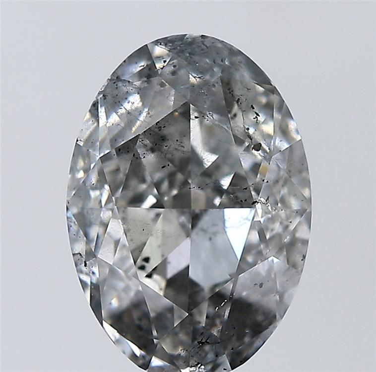 Diament 5.01 ct Fancy Gray/I1