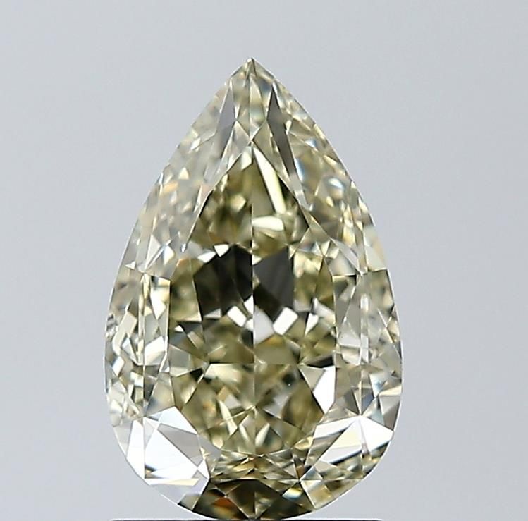 Diament 2.02 ct Fancy Brownish Greenish Yellow/VS1