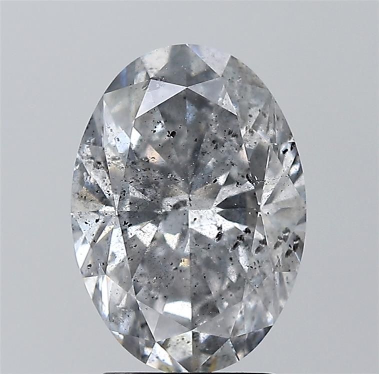 Diament 3.01 ct Fancy Light Gray/I1