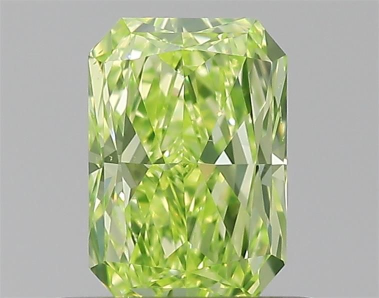 Diament 0.49 ct Fancy Intense Yellow Green/VS2