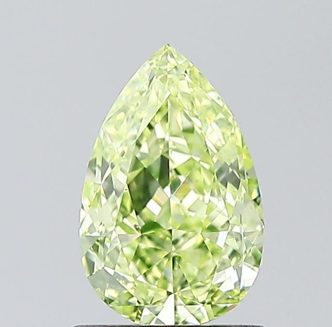 Diament 1.31 ct Fancy Intense Yellow Green/VS2