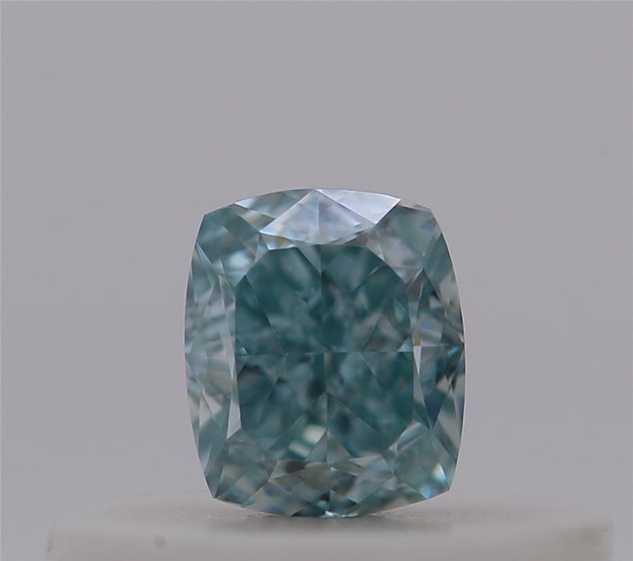 Diament 0.2 ct Fancy Intense Blue Green/VVS2