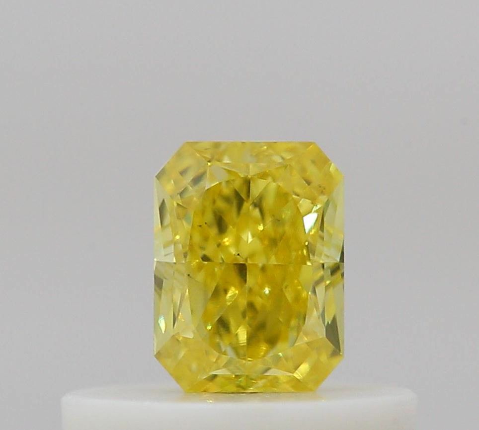 Diament 0.31 ct Fancy Vivid Yellow/VS2