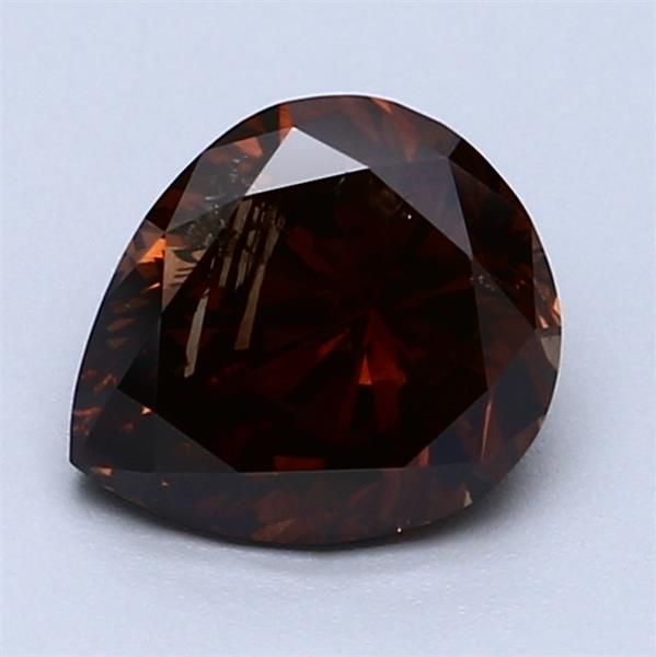 Diament 1.63 ct Fancy Dark Orangey Brown/