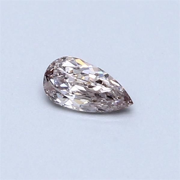 Diament 0.21 ct Fancy Light Pinkish Brown/SI1