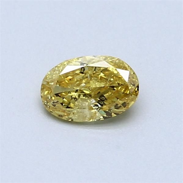 Diament 0.37 ct Fancy Vivid Yellow/SI2