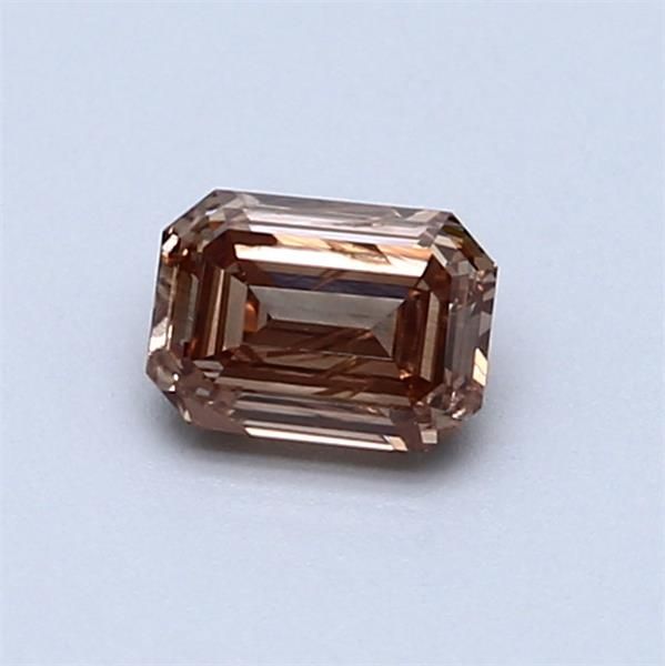 Diament 0.55 ct Fancy Brown Orange/SI2