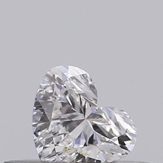 Diamant Cœur 0.24 ct - Couleur E - Pureté VVS2