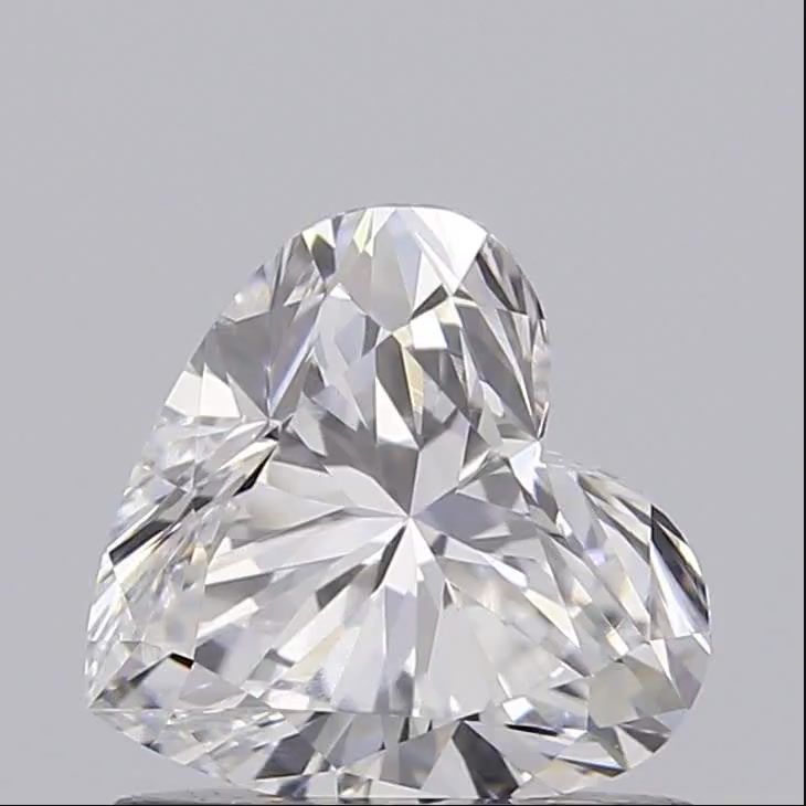 0.88 ct lab-grown Heart Diamond