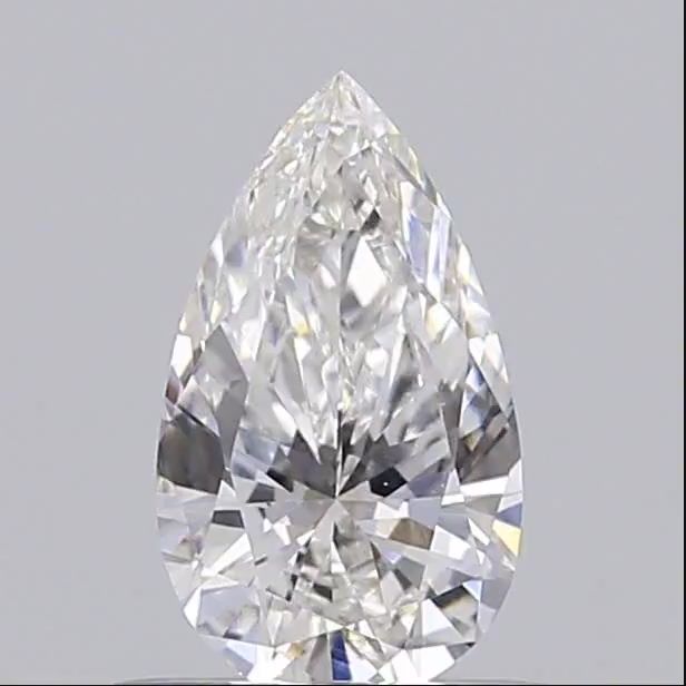 0.43 ct lab-grown Pear Diamond