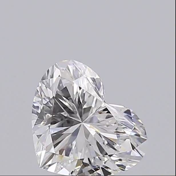 0.8 ct lab-grown Heart Diamond