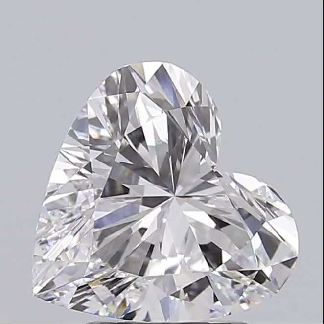 2.10 ct. heart Lab Grown Diamond front image