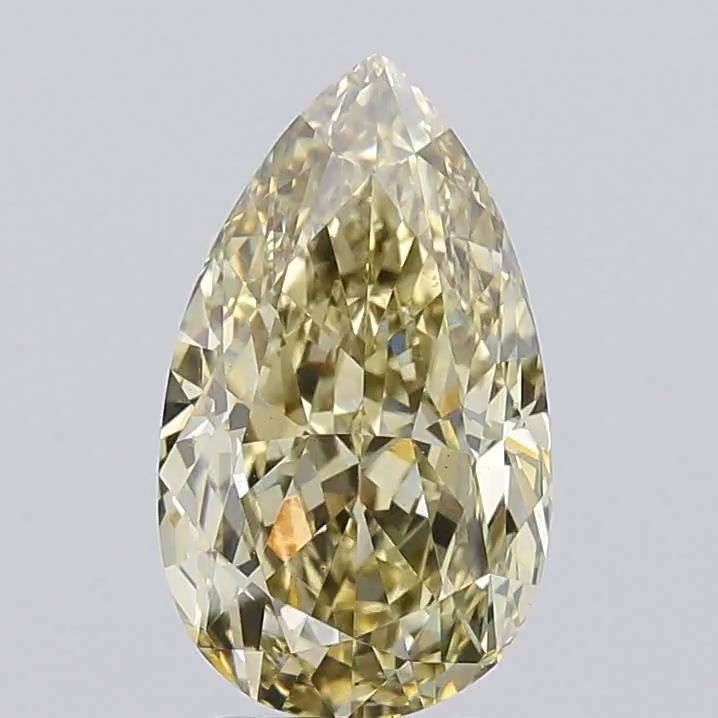4.02 ct. pear Lab Grown Diamond front image