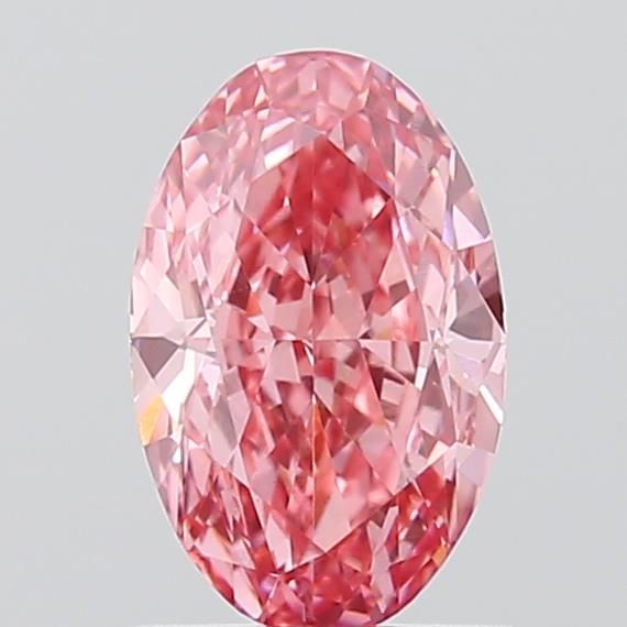 1.0 CT Fancy Vivid Pink OVAL