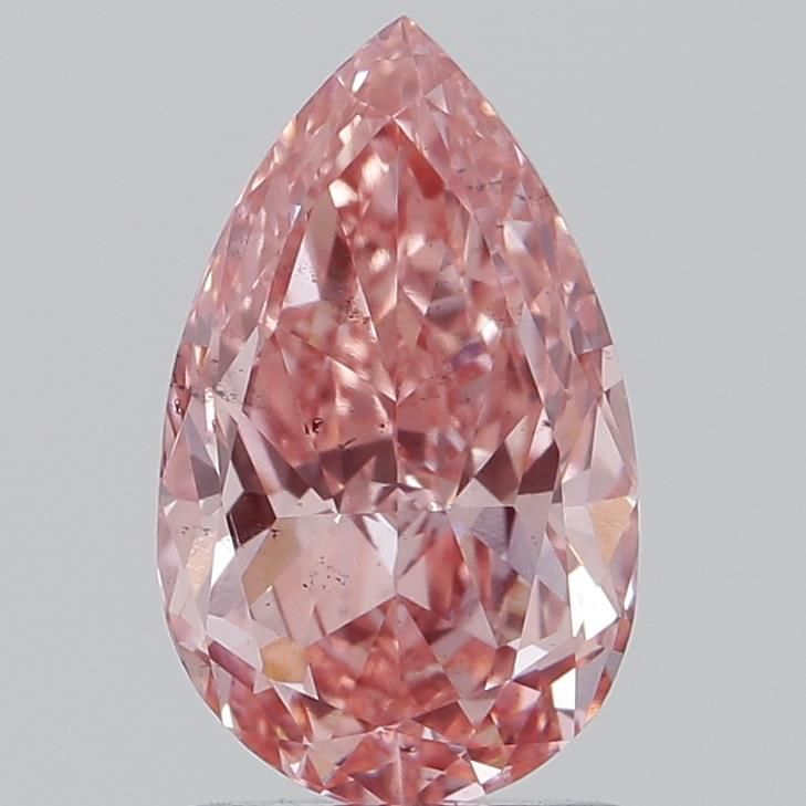 1.5 CT Fancy Vivid Pink PEAR