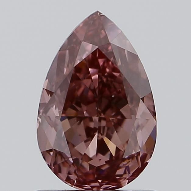 1.06 CT Fancy Deep Pink PEAR