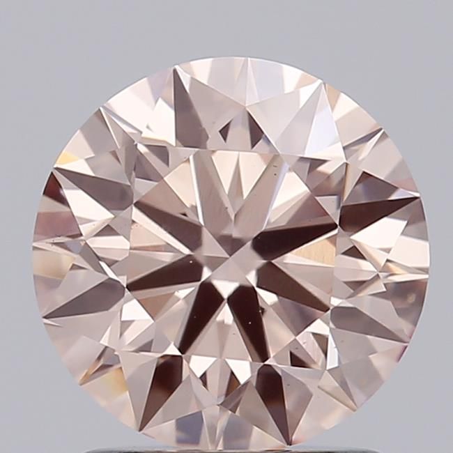 1.4 CT Fancy Light Brownish Pink ROUND
