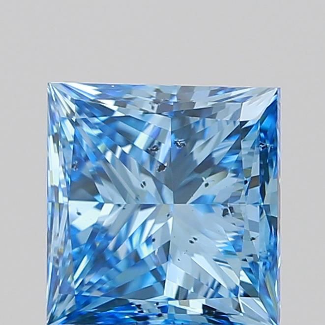 1.5 CT Fancy Vivid Blue PRINCESS