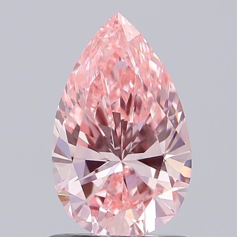 0.92 CT Fancy Vivid Pink PEAR