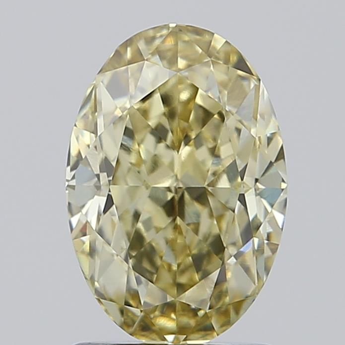 1.71 CT Fancy Yellow OVAL