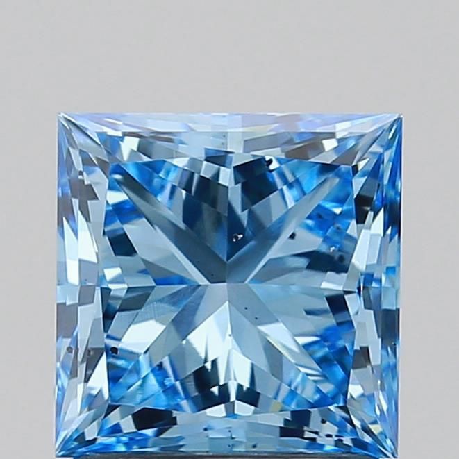 1.48 CT Fancy Vivid Blue PRINCESS