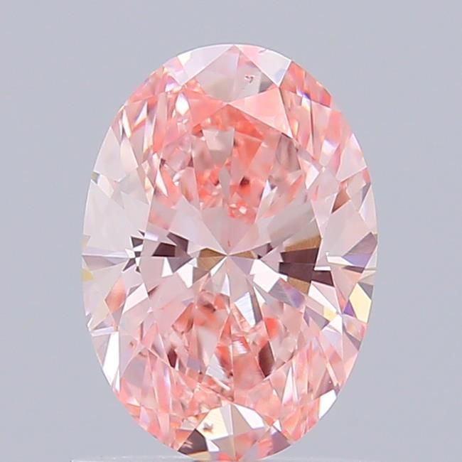 1.09 CT Fancy Vivid Pink OVAL