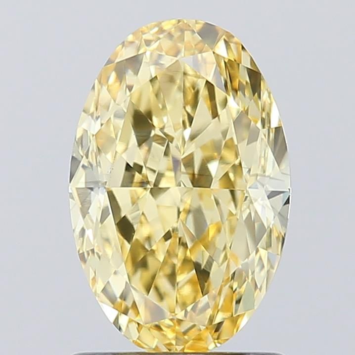 1.5 CT Fancy Intense Yellow OVAL