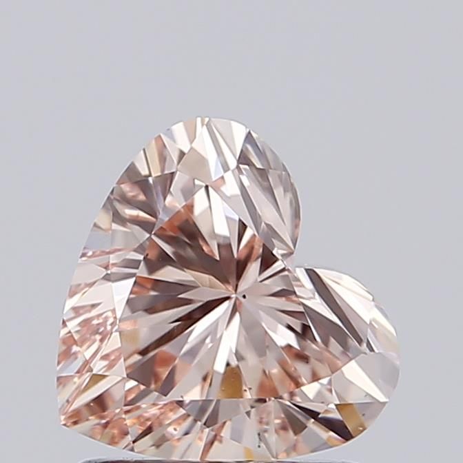 0.99 CT Fancy Pink HEART