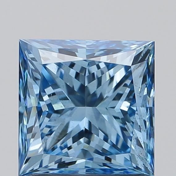 1.35 ct lab-grown Princess Diamond