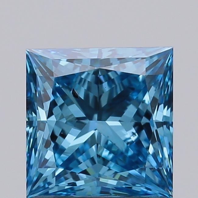 1.09 CT Fancy Vivid Blue PRINCESS