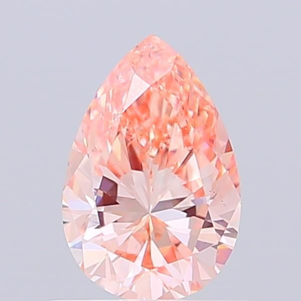 0.81 CT Fancy Vivid Pink PEAR