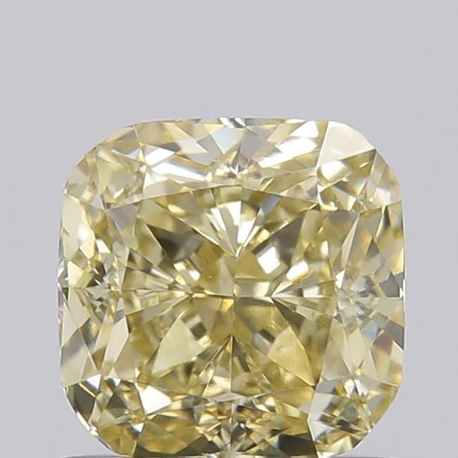 0.78 CT Light Yellow CUSHION MODIFIED