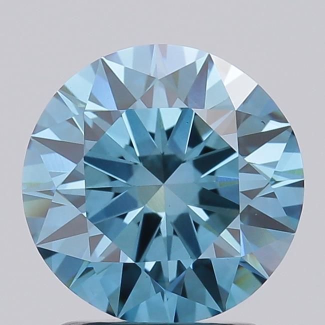1.72 CT Fancy Vivid Blue ROUND