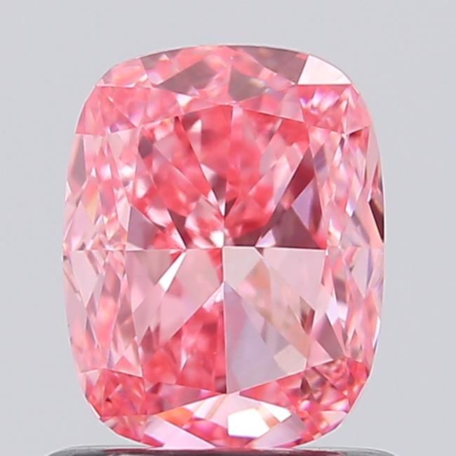 1.01 CT Fancy Vivid Pink CUSHION MODIFIED