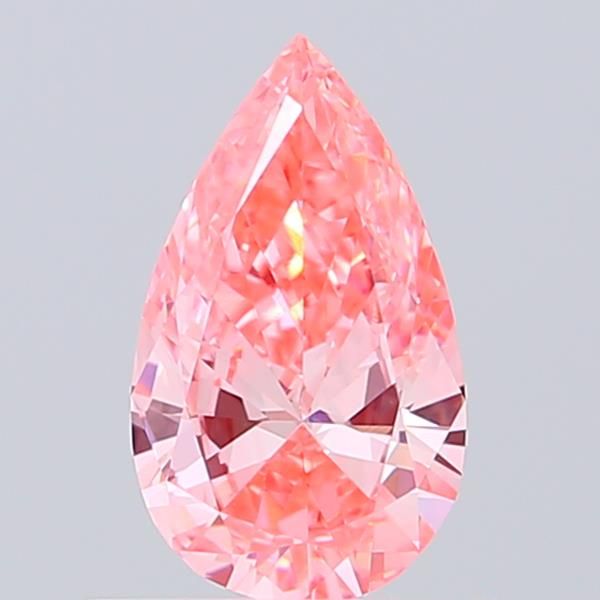 0.58 CT Fancy Vivid Pink PEAR