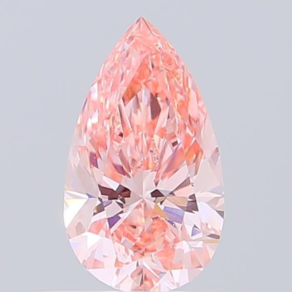 0.59 CT Fancy Intense Pink PEAR