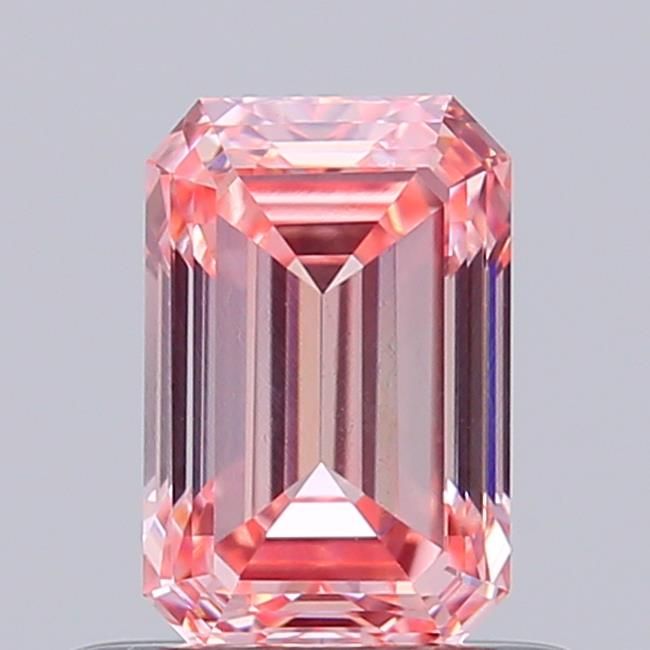 0.64 CT Fancy Intense Pink EMERALD