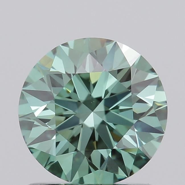 0.99 CT Fancy Vivid Green ROUND