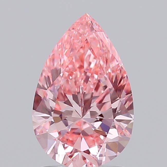 1.5 CT Fancy Vivid Pink PEAR