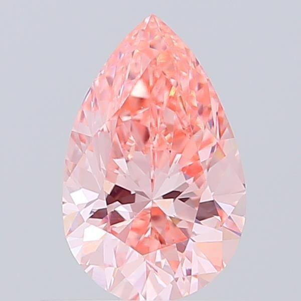 0.76 CT Fancy Vivid Pink PEAR