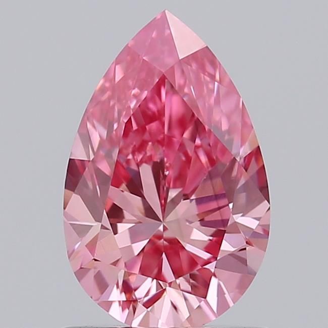 0.83 CT Fancy Vivid Pink PEAR