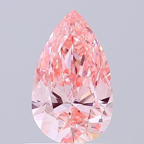 0.89 CT Fancy Vivid Pink PEAR