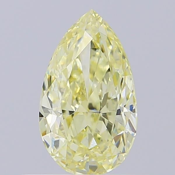 0.71 CT Fancy Light Yellow PEAR